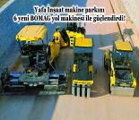 İş Makinası - YAFA İNŞAAT MAKİNE PARKINI 6 YENİ BOMAG YOL MAKİNESİ İLE GÜÇLENDİRDİ Forum Makina